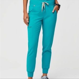 Figs TEAL jogger pants